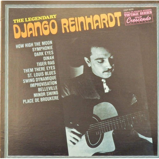 Пластинка Django Reinhardt The legendary Django Reinhardt